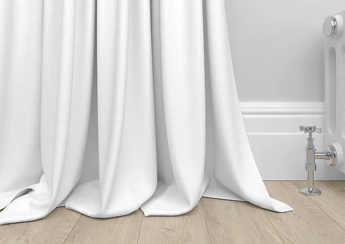 Ascot, Bright White - Made to Measure Curtains - Image 6